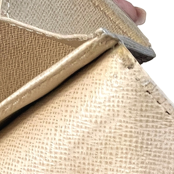 ▶ ®Louis Vuitton Damier Azur Sarah Continental Wallet WOC Pre-owned - Picture 11 of 16